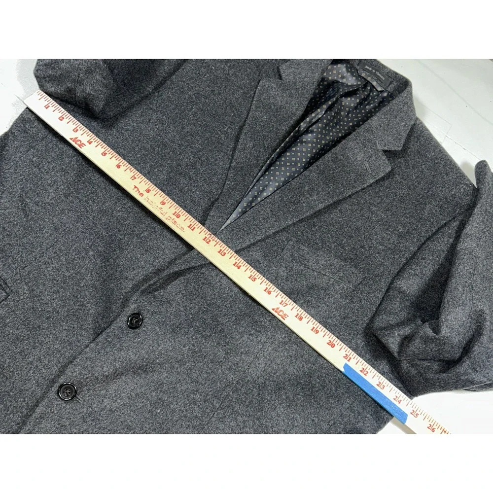 Lauren Ralph Lauren Black Label‎ Wool Silk Cashmere Blazer Sport Coat Jacket 48R
